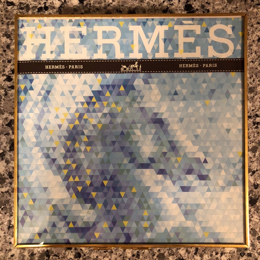 Hermes Glass Accessory Box
